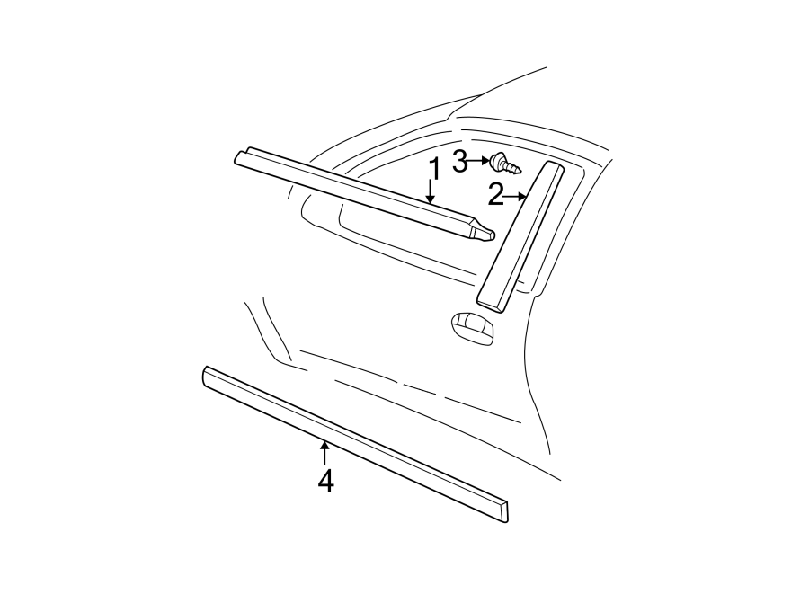 3Door. Exterior trim.https://images.simplepart.com/images/parts/motor/fullsize/CL95500.png