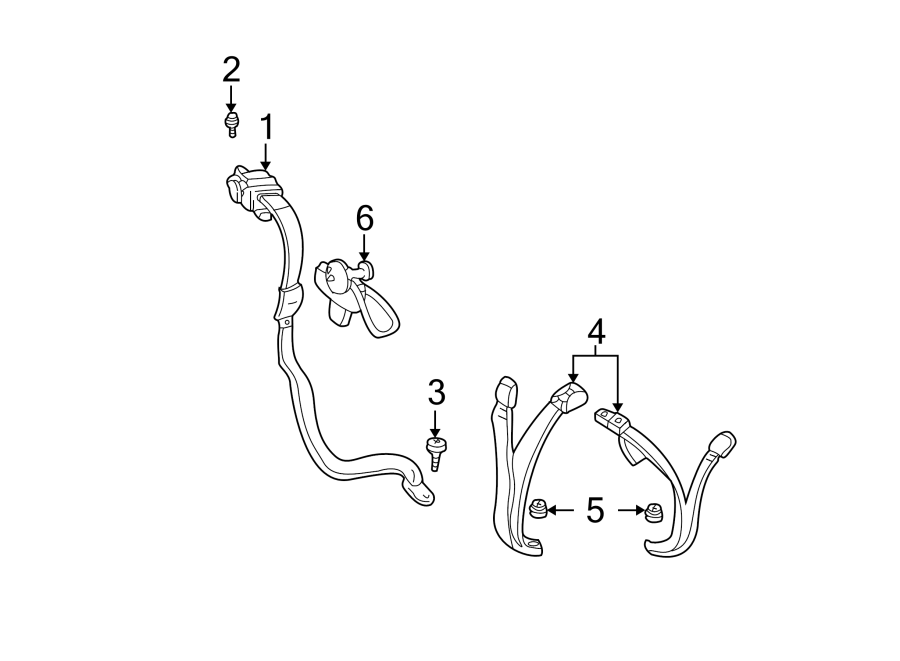 3RESTRAINT SYSTEMS. REAR SEAT BELTS.https://images.simplepart.com/images/parts/motor/fullsize/CL95901.png