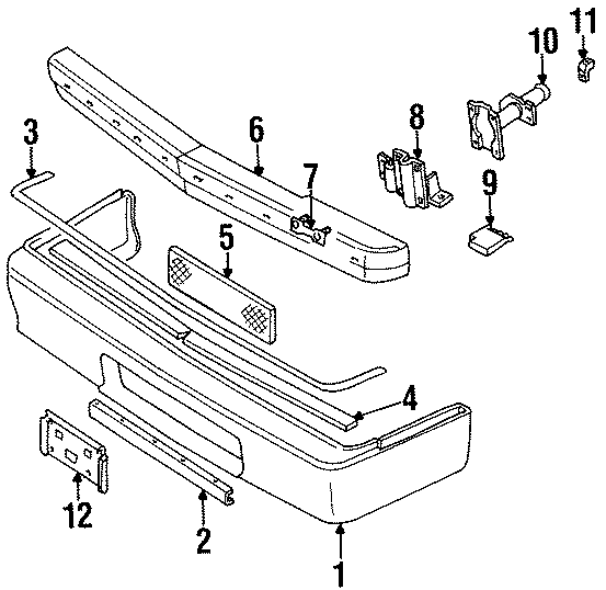 11FRONT BUMPER. BUMPER & COMPONENTS.https://images.simplepart.com/images/parts/motor/fullsize/CM2015.png