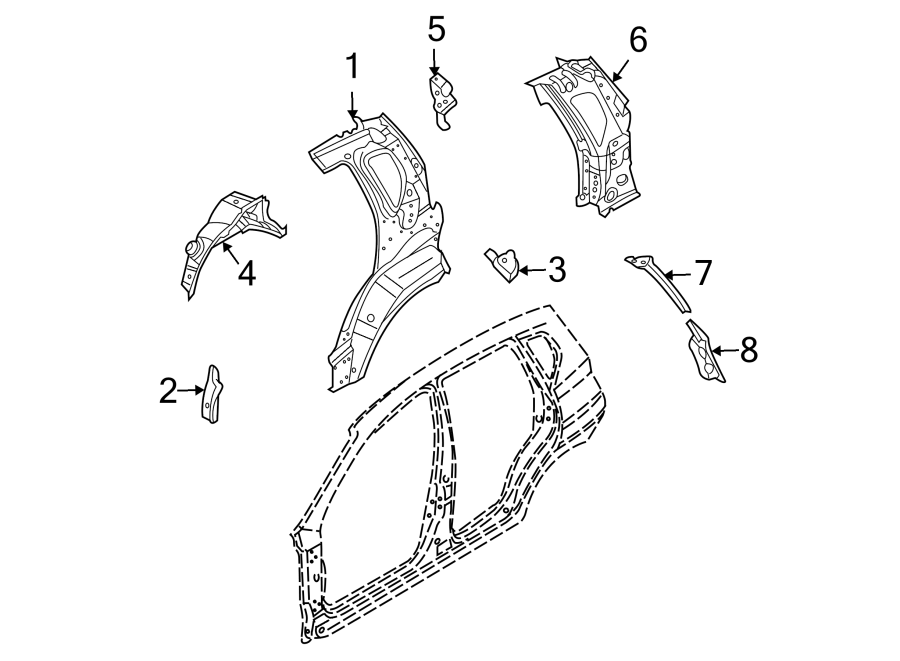 8QUARTER PANEL. INNER STRUCTURE.https://images.simplepart.com/images/parts/motor/fullsize/CN04565.png