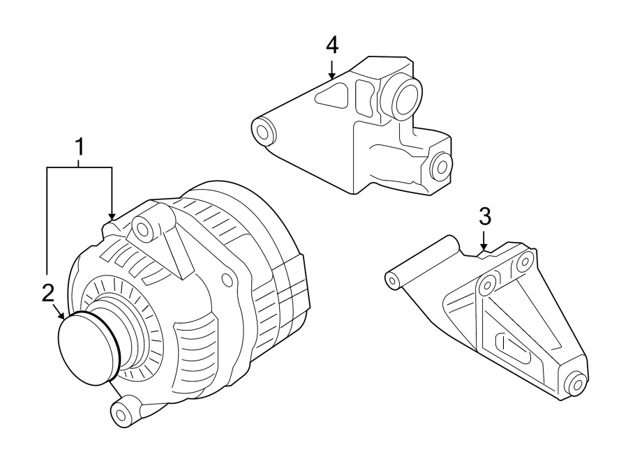 Diagram ALTERNATOR. for your Chevrolet Aveo   