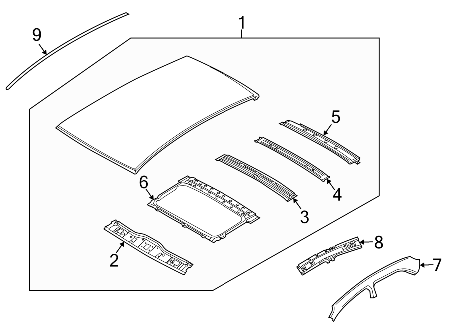 7EXTERIOR TRIM. ROOF & COMPONENTS.https://images.simplepart.com/images/parts/motor/fullsize/CN09335.png