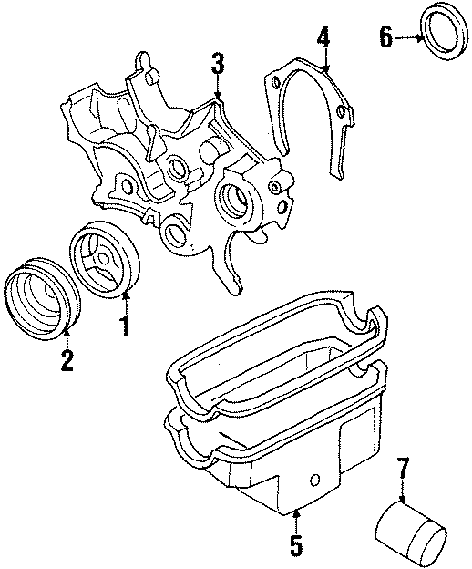 Diagram ENGINE / TRANSAXLE. ENGINE PARTS. for your 2005 Chevrolet Tahoe    