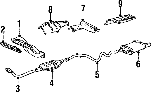 1EXHAUST SYSTEM. EXHAUST COMPONENTS.https://images.simplepart.com/images/parts/motor/fullsize/CN87094.png