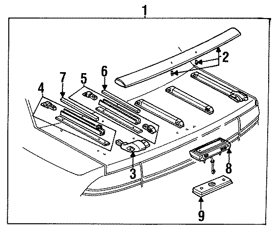 6TRUNK LID. LUGGAGE CARRIER.https://images.simplepart.com/images/parts/motor/fullsize/CN87710.png