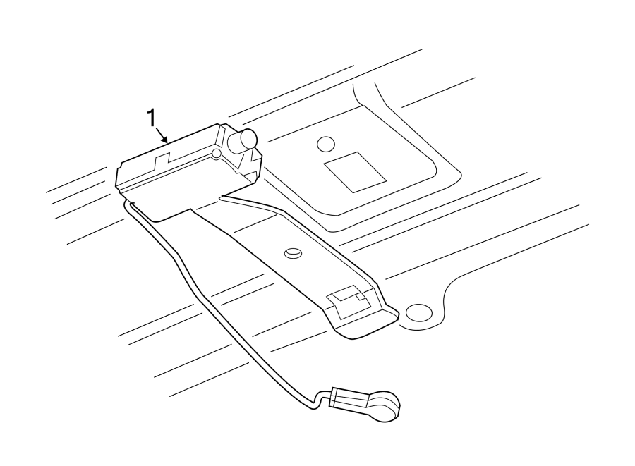 Full size assembly image of ANTENNA. (1/1)