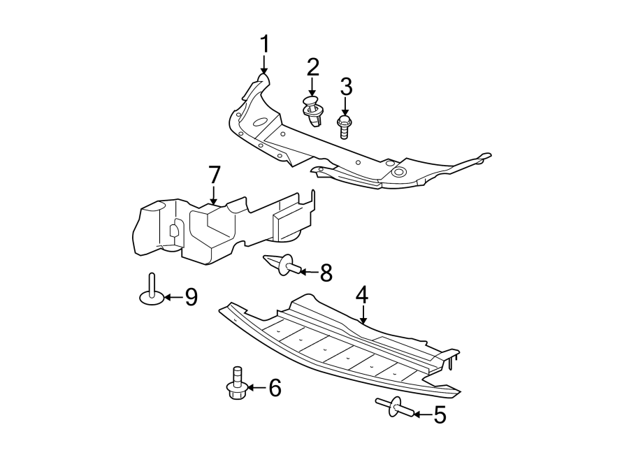 6RADIATOR SUPPORT. SPLASH SHIELDS.https://images.simplepart.com/images/parts/motor/fullsize/CP08032.png