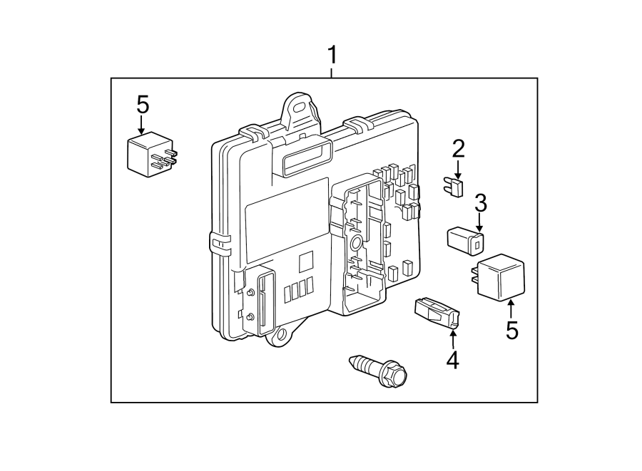 Diagram FUSE & RELAY. for your 1988 Buick Century   