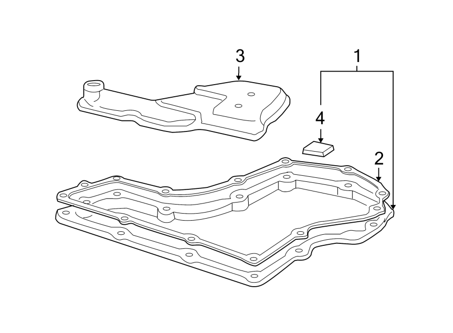 Diagram ENGINE / TRANSAXLE. TRANSAXLE PARTS. for your 2013 Chevrolet Tahoe  SSV Sport Utility  