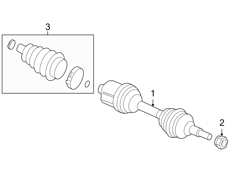 Front suspension. Drive axles.