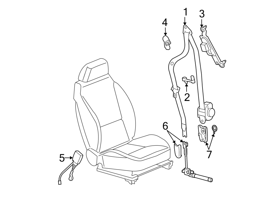 7RESTRAINT SYSTEMS. FRONT SEAT BELTS.https://images.simplepart.com/images/parts/motor/fullsize/CP08395.png