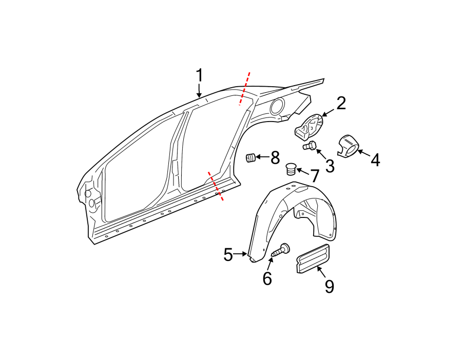 3Quarter panel & components.https://images.simplepart.com/images/parts/motor/fullsize/CP08540.png