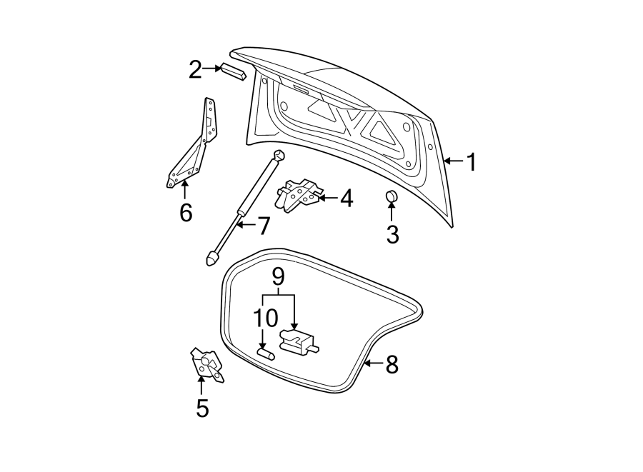 4TRUNK LID. LID & COMPONENTS.https://images.simplepart.com/images/parts/motor/fullsize/CP08600.png