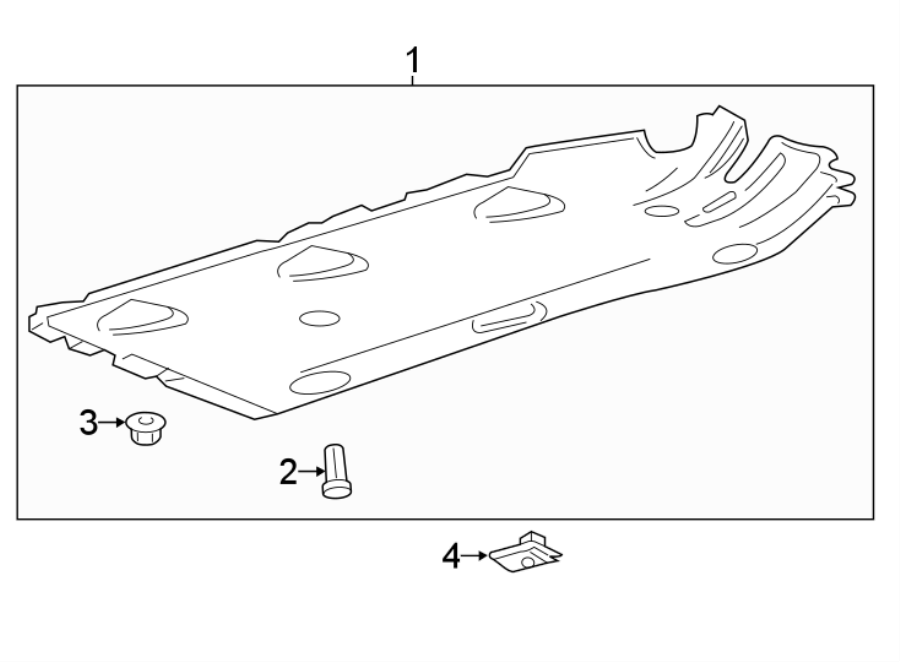 Diagram PILLARS. ROCKER & FLOOR. EXTERIOR TRIM. for your 2013 Chevrolet Silverado   