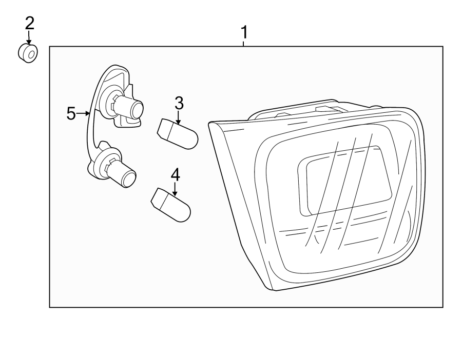 Diagram REAR LAMPS. BACKUP LAMPS. for your 2016 Chevrolet Malibu   