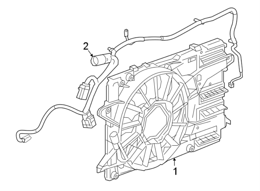 Diagram COOLING FAN. for your Buick