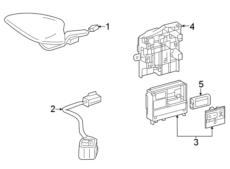 Communication system components.