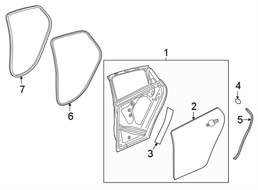 6REAR DOOR. DOOR & COMPONENTS.https://images.simplepart.com/images/parts/motor/fullsize/CP16575.png