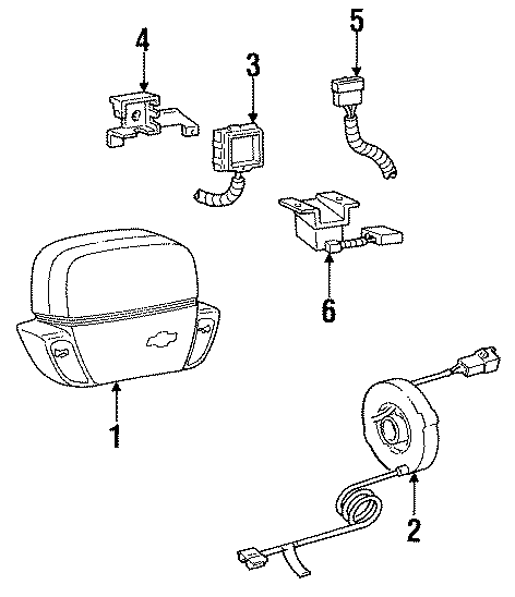 2RESTRAINT SYSTEMS. AIR BAG COMPONENTS.https://images.simplepart.com/images/parts/motor/fullsize/CP87165.png