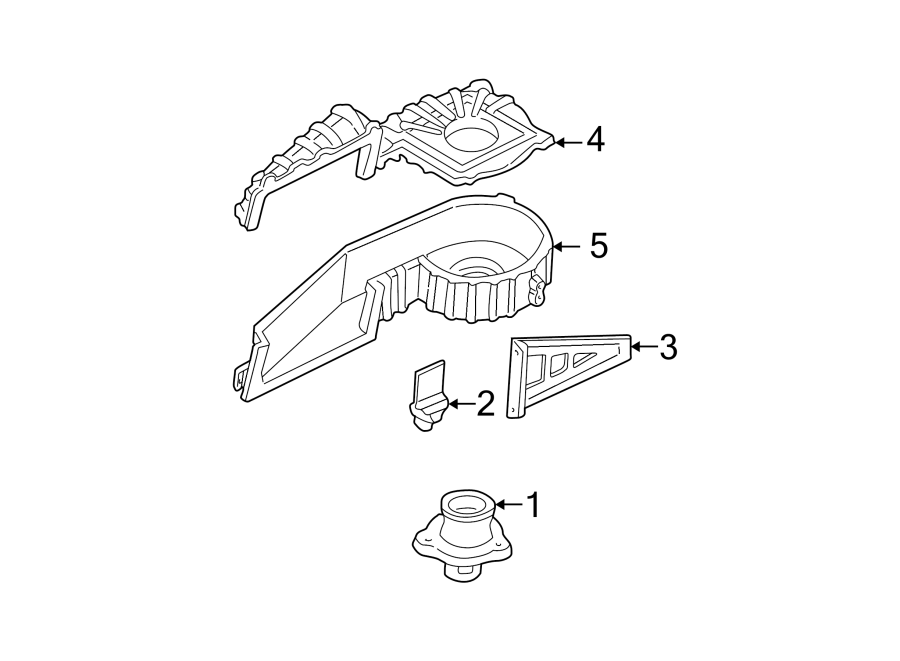 Diagram AIR CONDITIONER & HEATER. BLOWER MOTOR & FAN. for your 2005 Chevrolet Blazer   