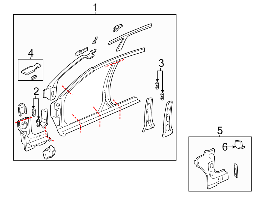 2PILLARS. ROCKER & FLOOR. UNISIDE.https://images.simplepart.com/images/parts/motor/fullsize/CP97530.png