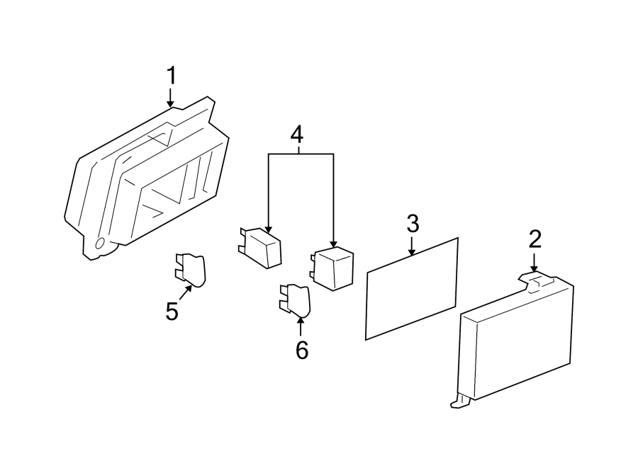 Diagram FUSE & RELAY. for your 2011 Chevrolet Express 3500   