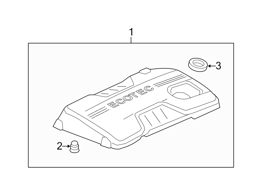 3ENGINE / TRANSAXLE. ENGINE APPEARANCE COVER.https://images.simplepart.com/images/parts/motor/fullsize/CQ08210.png