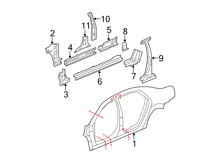 4PILLARS. ROCKER & FLOOR.https://images.simplepart.com/images/parts/motor/fullsize/CQ08455.png