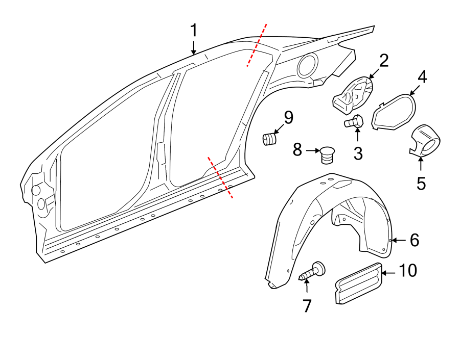 3Quarter panel & components.https://images.simplepart.com/images/parts/motor/fullsize/CQ08540.png