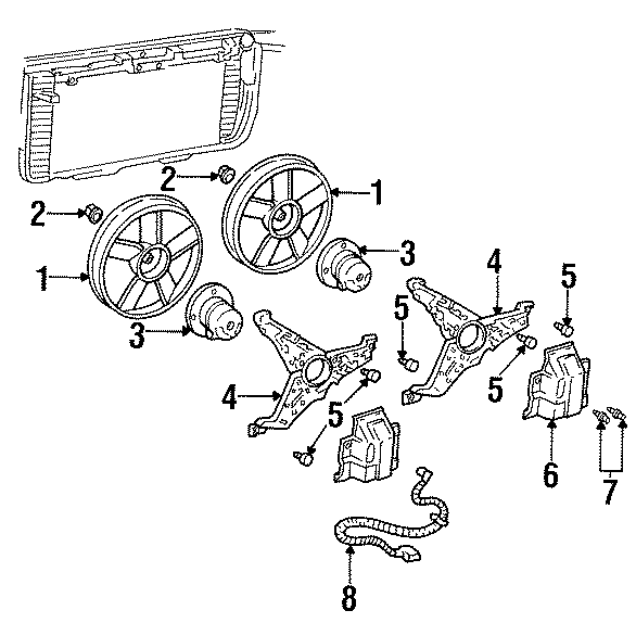 COOLING FAN. Diagram