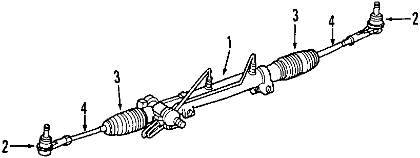 P/S PUMP & HOSES. STEERING GEAR & LINKAGE.