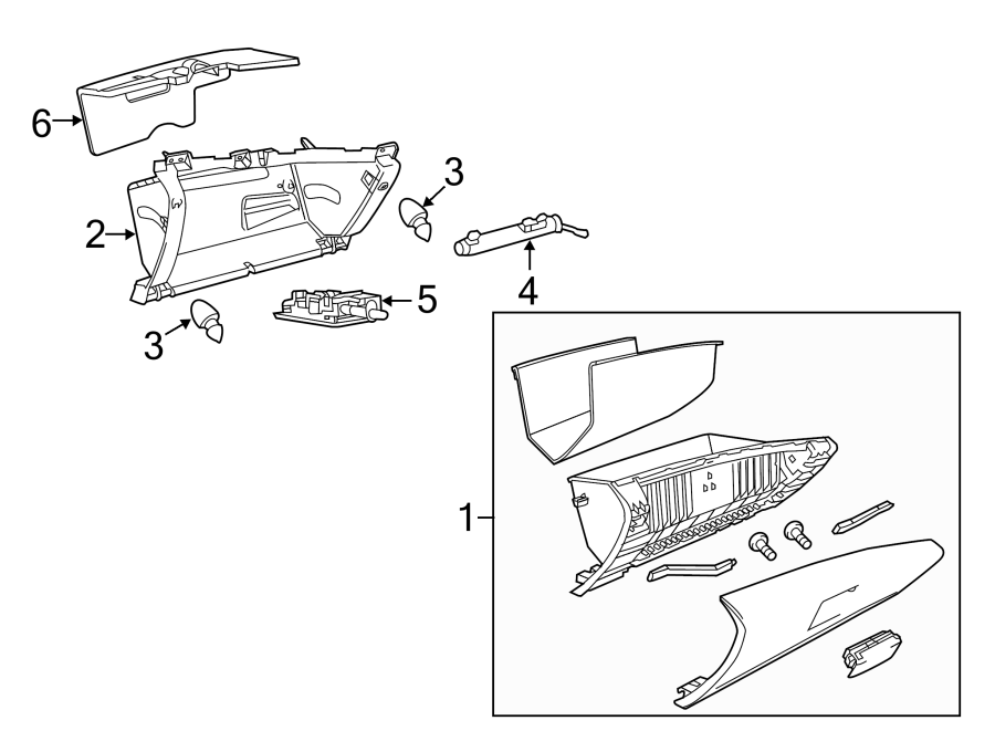 5INSTRUMENT PANEL. GLOVE BOX.https://images.simplepart.com/images/parts/motor/fullsize/CS14320.png