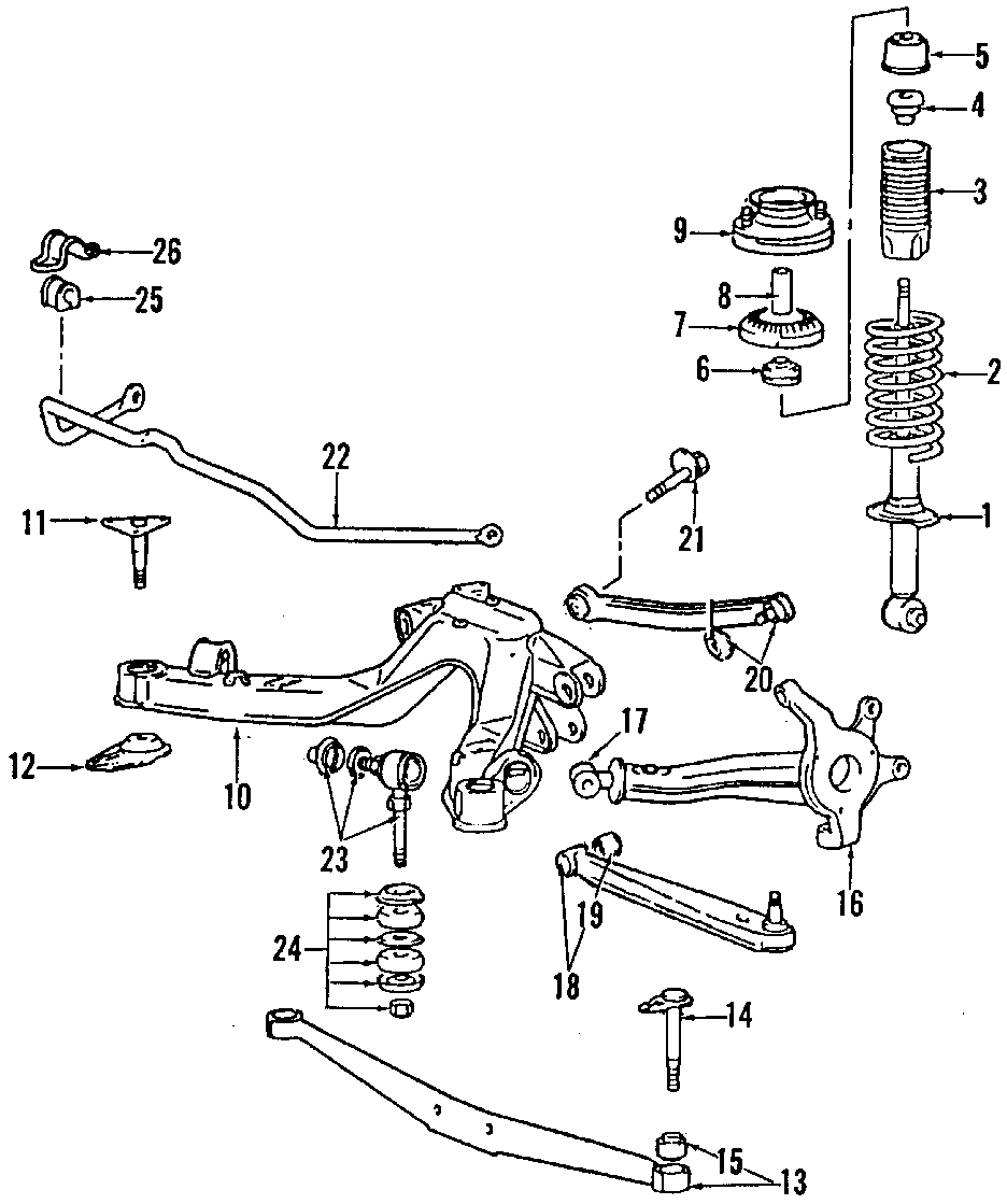 REAR SUSPENSION. LOWER CONTROL ARM. STABILIZER BAR. SUSPENSION COMPONENTS. UPPER CONTROL ARM.https://images.simplepart.com/images/parts/motor/fullsize/CSP120.png