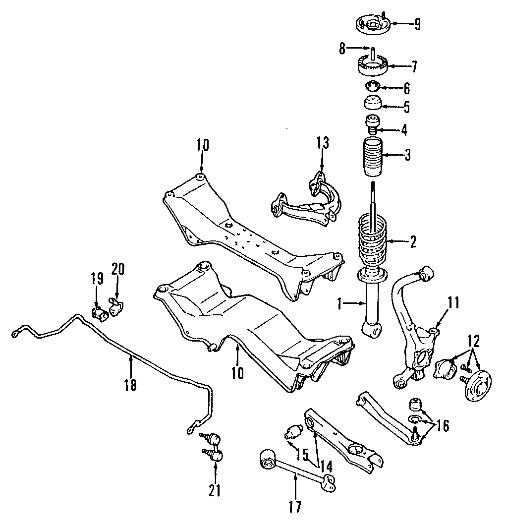 21REAR SUSPENSION. LOWER CONTROL ARM. STABILIZER BAR. SUSPENSION COMPONENTS. UPPER CONTROL ARM.https://images.simplepart.com/images/parts/motor/fullsize/CSP125.png