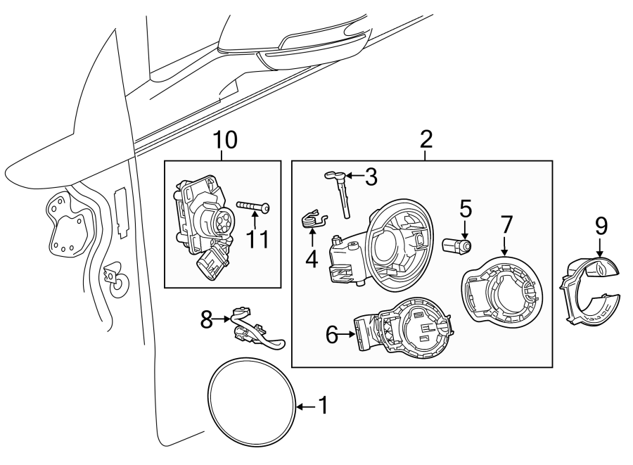 9FENDER & COMPONENTS.https://images.simplepart.com/images/parts/motor/fullsize/CT11102.png