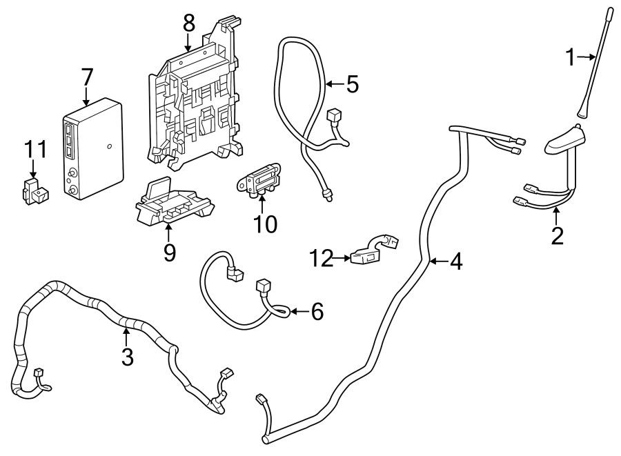 COMMUNICATION SYSTEM COMPONENTS. Diagram