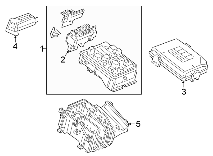 Diagram FUSE & RELAY. for your 2017 Chevrolet Camaro LT Coupe 2.0L Ecotec A/T 