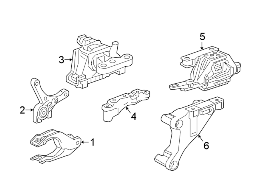 6ENGINE / TRANSAXLE. ENGINE & TRANS MOUNTING.https://images.simplepart.com/images/parts/motor/fullsize/CT16190.png