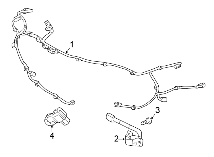 Diagram FRONT BUMPER & GRILLE. ELECTRICAL COMPONENTS. for your 2013 Chevrolet Equinox   