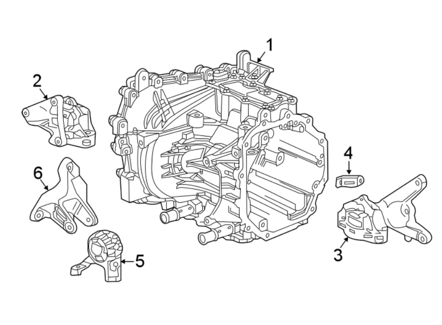 Diagram ELECTRICAL COMPONENTS. for your Chevrolet Bolt EV  