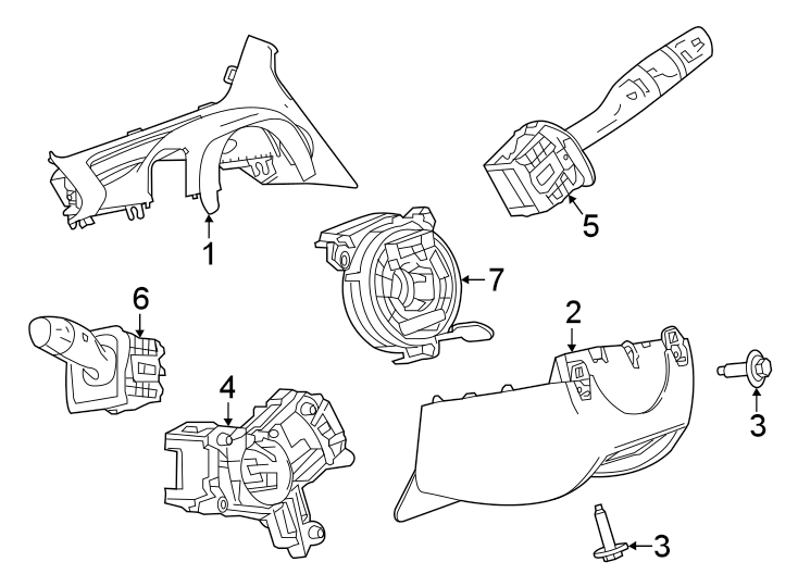 4Steering column. Shroud. Switches & levers.https://images.simplepart.com/images/parts/motor/fullsize/CU17217.png