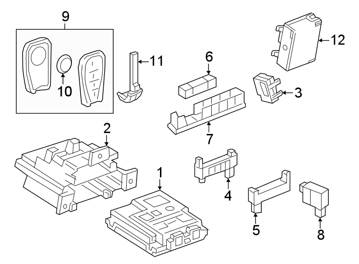 2Keyless entry components.https://images.simplepart.com/images/parts/motor/fullsize/CU22125.png