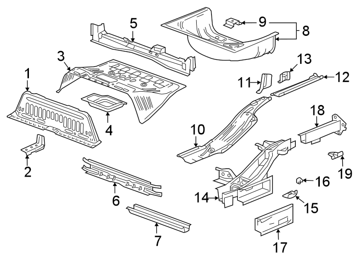 19Rear body & floor. Floor & rails.https://images.simplepart.com/images/parts/motor/fullsize/CU22465.png