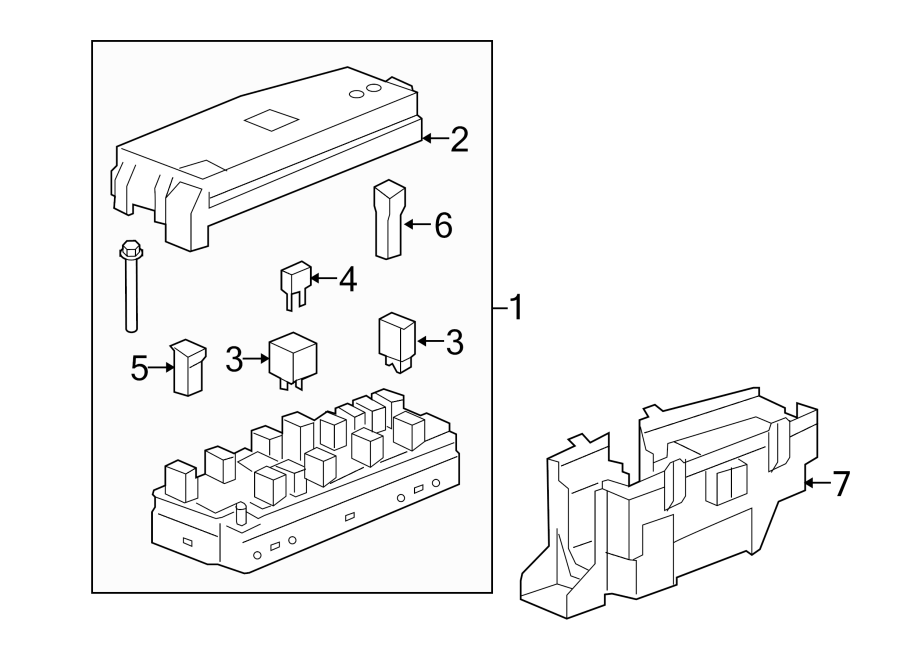 Diagram ELECTRICAL COMPONENTS. for your Saturn Relay   