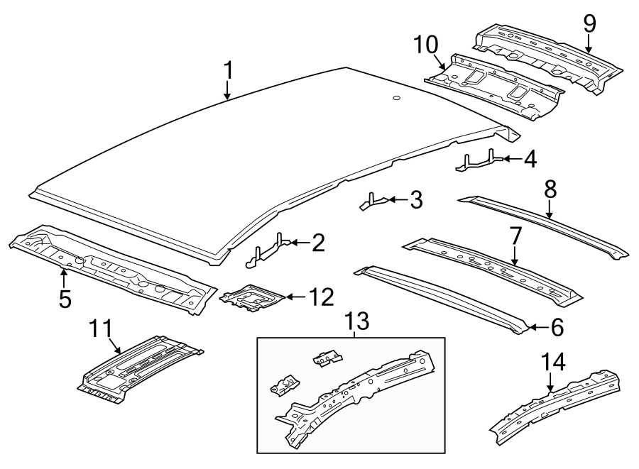 12ROOF & COMPONENTS.https://images.simplepart.com/images/parts/motor/fullsize/CV12470.png