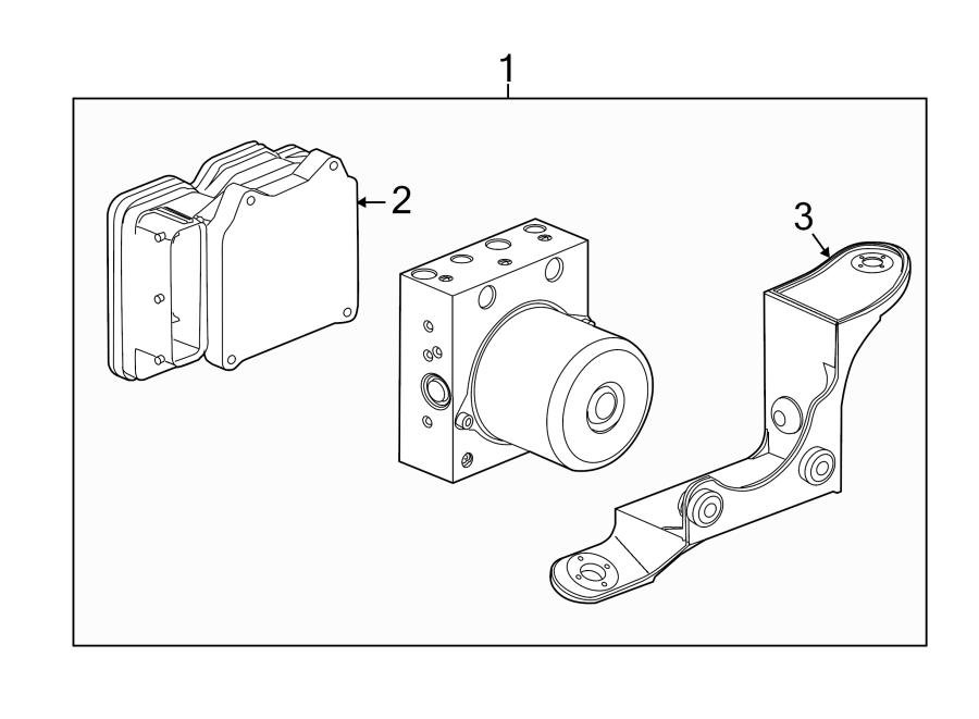 Diagram Abs components. for your 1985 Buick Century   