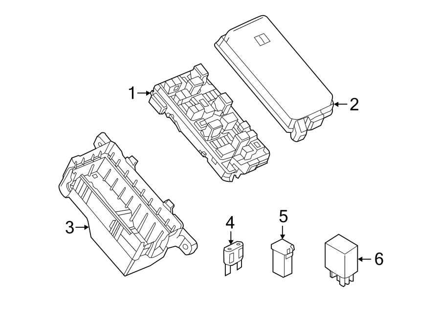 Diagram FUSE & RELAY. for your 2011 Chevrolet Suburban 1500   