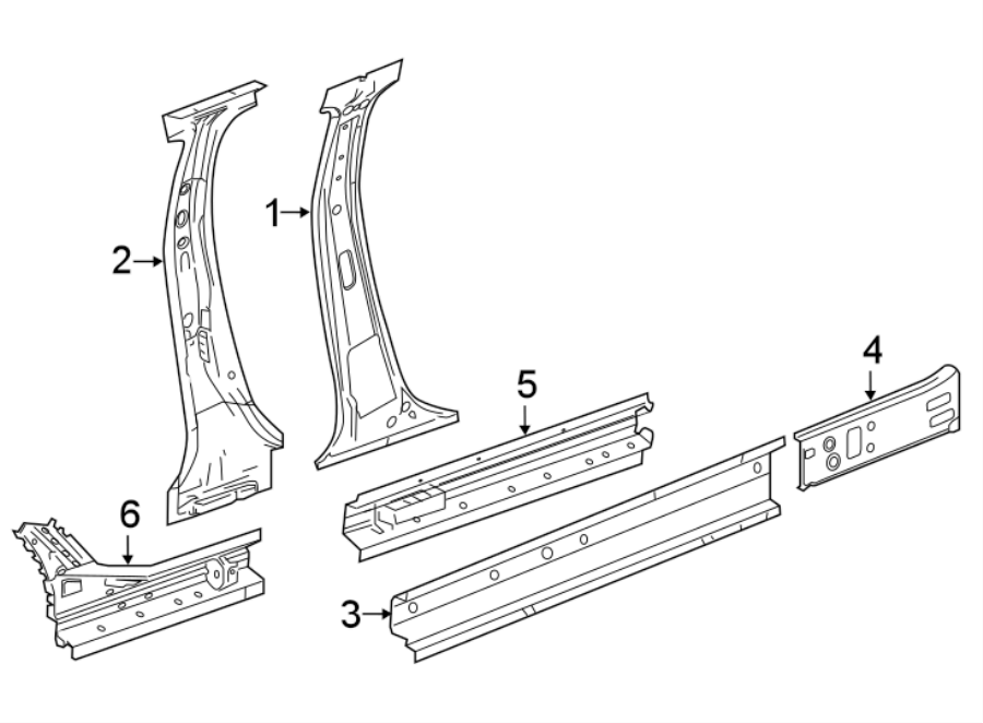 6PILLARS. ROCKER & FLOOR. CENTER PILLAR & ROCKER.https://images.simplepart.com/images/parts/motor/fullsize/CW13396.png