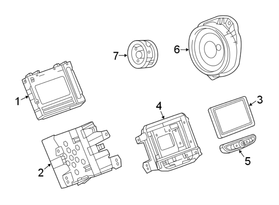 Diagram INSTRUMENT PANEL. SOUND SYSTEM. for your 2004 Buick Century   