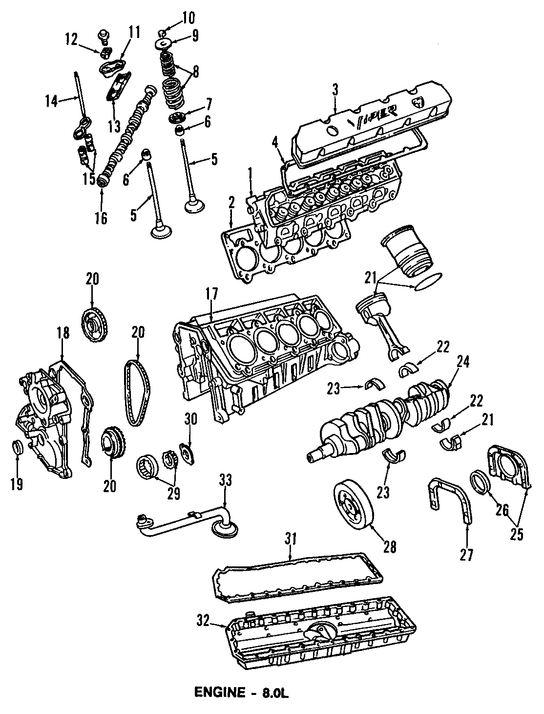 Camshaft & timing. Crankshaft & bearings. Cylinder head & valves. Lubrication. Mounts. Pistons. Rings & bearings.https://images.simplepart.com/images/parts/motor/fullsize/CXP040.png